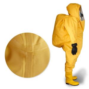 SCBAに適したATI-FIRE卸売高品質完全密閉型化学保護スーツ - Product Image 4