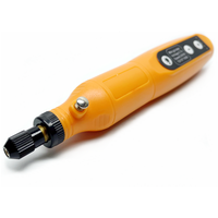 Micro meuleuse rotative à plusieurs vitesses mini meuleuse électrique 208 polisseuse à ongles stylo de gravure de bijoux avec lumière outils électriques de bricolage 50PC