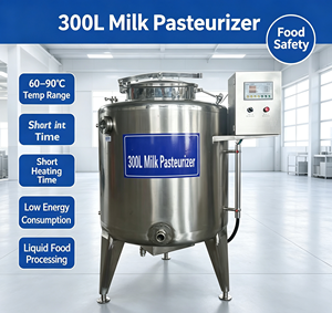 เครื่องพาสเจอร์ไรซ์นมหมักขนาด 500 ลิตร และเครื่องพาสเจอร์ไรซ์นมขนาด 100 ลิตร สำหรับอุปกรณ์การ<span class=keywords><strong>หมัก</strong></span> - Product Image 3