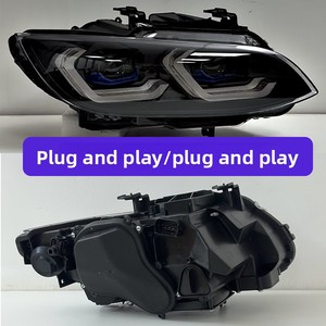 For 07-10 3 Series E92 E93 M3 Modified 12V <b>LED</b> <b>Headlight</b> Assembly Two-Color Version Two-Color Design Offers Flexible Illuminatio - Product Image 3