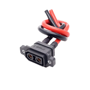 Conector Hembra XT90NE-F Fijable, Chapado en Oro, 30A, Arnés de Carga para Batería RC y ESC, 10AWG, 10/20/50CM, Conector Personalizado - Product Image 3