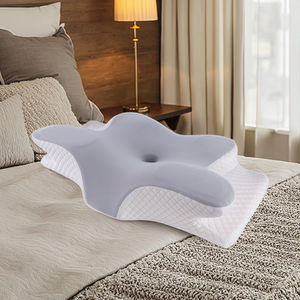 Oreiller cervical en mousse à mémoire d'aide au sommeil profond en gros Positionneur sans effondrement tricoté avec livraison gratuite - Product Image 6