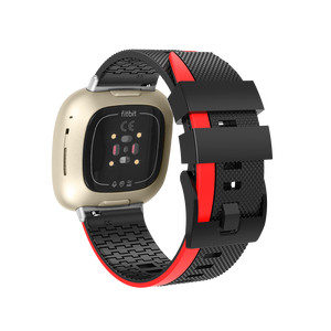 <span class=keywords><strong>Bracelet</strong></span> de montre en silicone souple à bande unique pour <span class=keywords><strong>Fitbit</strong></span> Versa 3 4 Sense Smart Sport Watch Accessoires <span class=keywords><strong>Bracelet</strong></span> Étanche <span class=keywords><strong>Homme</strong></span> - Product Image 2