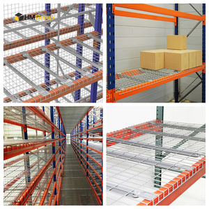 Accesorio de estantería industrial Cubierta de malla de palé de metal de acero soldado galvanizado - Product Image 3