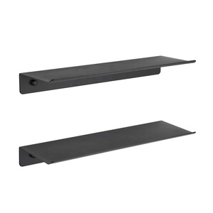 <strong>Black</strong> <strong>Floating</strong> Wall <strong>Shelf</strong> Hotel Shower Storage Wall Mount Bathroom <strong>Shelf</strong> - Product Image 1