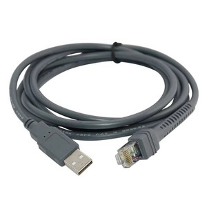Câble USB flexible pour scanner de codes-barres RJ50 RJ45 CBA-U01-S07ZAR compatible avec <span class=keywords><strong>Symbol</strong></span> <span class=keywords><strong>LS1203</strong></span> LS4208 LS2208 2208AP 2m 3m 5m - Product Image 4