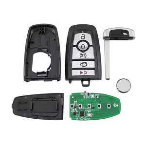 Bán buôn 5 nút chìa khóa xe <span class=keywords><strong>Fob</strong></span> từ xa cho 2017 2018 2019 2020 Ford Fusion cạnh Mustang M3N-A2C93142600 433MHz chip: 49 - Product Image 6