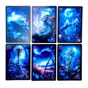 Carte dei Tarocchi Originali Spagnole in Lamina d'Oro, Set da 78 Carte con Custodia e Guida in Inglese, per Uso Familiare, Ecologiche - Product Image 4