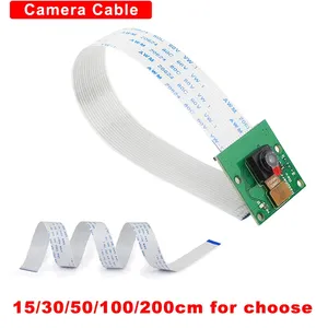Módulo de cámara Raspberry Pi de 5MP 1080P Webcom 15 30 50 100 200cm FFC Cable plano Flex Ribbon Cable para Raspberry Pi 4 Modelo B 3B + 3B - Product Image 2