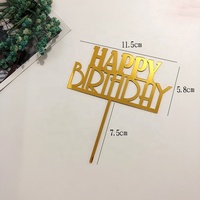 Maßgefertigter Schwarzer Glitzer Rote Rose Doppelseitiger Cake Topper Hochzeitstorten-Dekoration Topper