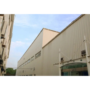 Atelier <span class=keywords><strong>de</strong></span> construction préfabriqué en acier moderne à construction rapide pour utilisation en entrepôt ou usine à ossature <span class=keywords><strong>métallique</strong></span> Norme ASTM - Product Image 4