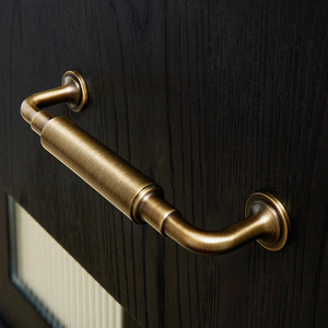 Antique <span class=keywords><strong>Brass</strong></span> tủ xử lý kéo tuổi <span class=keywords><strong>Brass</strong></span> ngăn kéo kéo xử lý tủ quần áo Knob kéo cổ điển tủ quần áo xử lý Knob Tủ kéo - Product Image 4