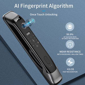 Df03xf tuya khóa cửa thông minh với 3D xác minh khuôn mặt mật khẩu vân tay và hoạt động Video intercom - Product Image 5