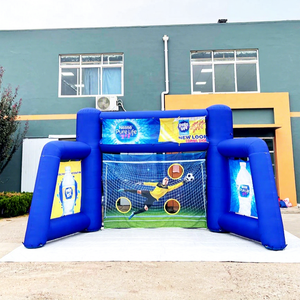 Modèle de tir de football gonflable interactif personnalisé géant de la fusillade de pénalité gonflable extérieure aérienne - Product Image 1
