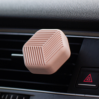 Diffuseur d'arômes écologique en pierre de terre de diatomée pour voiture et maison – Ornement parfumé pour grille d'aération