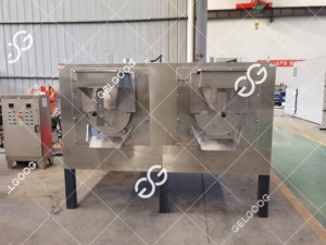 50-300 kg/giờ thương mại trống quay Máy rang xay Hạt máy rang khí đậu phộng nhỏ Máy rang - Product Image 4