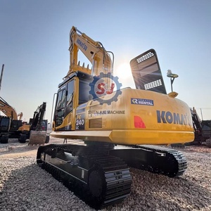 Excavadora Usada Komatsu PC240 de Japón, Excavadora de Orugas Komatsu de 24 Toneladas de Segunda Mano, PC210 PC220 PC300 PC240 PC200 en Venta - Product Image 2
