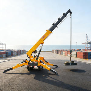 מנוף עכביש טלסקופי JIUBANG - מונע בדיזל, גובה הרמה 15 מטר, מערכת הידראולית מלאה, מבנה מתקפל לנשיאה - Product Image 3