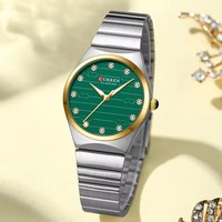 Montres pour femmes 9110, quartz, étanches, nouvelle arrivée, minimalistes, luxe, style antique, dessin animé, aiguilles lumineuses, élégantes, en acier inoxydable