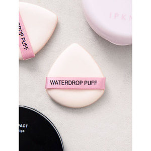 Miglior cuscino d'aria in PU a forma di goccia d'acqua campione gratuito strumento per il trucco con stile di stampa per uso in polvere confezionato in scatola - Product Image 1