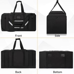 Échantillon Gratuit - Grand Sac de Transport pour Équipement de Pompier - Sac de Sport pour Pompier avec Poche pour Casque - Sac de Kit Incendie avec Bandoulière Rembourrée - Product Image 5