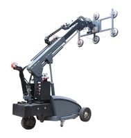 HSLLIFT Transpalette électrique 500KG 6 ventouses hauteur 3.7 m Voiture Marbre Voiture en bois Ventouse en verre Ventouse Voiture