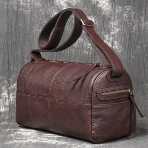 กระเป๋าหนังวัวแท้สะพายข้างสำหรับผู้ชาย  ขนาดเล็ก สั่งซื้อได้จำนวนน้อย - Product Image 3