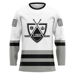 पॉलिएस्टर हॉकी जर्सी 100% डिजाइन की गई पेशेवर कस्टम डिजाइन की गई पेशेवर कस्टम - Product Image 4