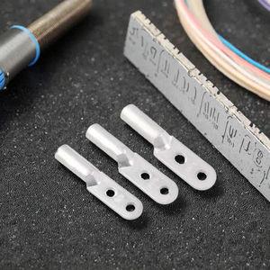 Клемма обжимная кольцевая алюминиевая DLS с двумя отверстиями для высоковольтных проводов, с кислотоочищенной поверхностью, номинальное напряжение 230В, производство КНР - Product Image 3