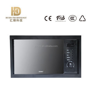 إكسسوارات المركبات الترفيهية فرن ميكروويف كهربائي رقمي عالي الجودة للمطبخ المنزلي 20 لتر مدمج زجاج أسود - Product Image 3