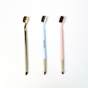 Brocha Doble <span class=keywords><strong>para</strong></span> <span class=keywords><strong>Cejas</strong></span> y Delineador de Ojos, de Alta Calidad, 2 en 1, Diseño Angular, Superventas - Product Image 5