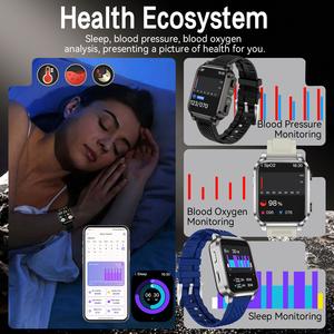 OEM 2025สายรัดข้อมืออัจฉริยะแอนดรอยด์ TWS 2-in-1เครื่องเล่นเพลงโครโนกราฟอัตราการเต้นของหัวใจอุปกรณ์สวมใส่ได้ - Product Image 5