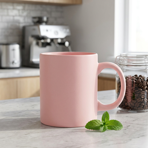 Tazas de café de cerámica de color liso con logotipo personalizado para regalos promocionales personalizados - Product Image 1