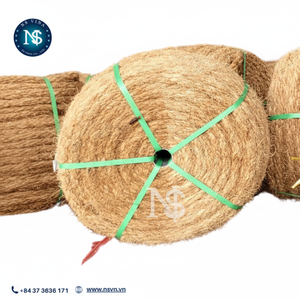 2024 Descuento Cuerdas y esteras de fibra de coco vietnamitas Redes COIR de alta calidad para girar Entrega rápida garantizada Precios razonables - Product Image 1