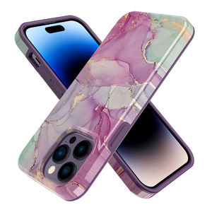 Custodia per telefono <span class=keywords><strong>cellulare</strong></span> tpu IMD con <span class=keywords><strong>stampa</strong></span> a curvatura completa per iPhone 15 14 Pro Max - Product Image 5