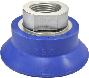 Sac ve vakum pedi SAB-40/4-IG işlemek için kullanılan SAB-40-NBR-60-G1 serisi dairesel oluklu boru vantuz - Product Image 3