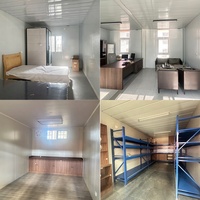 Casa Contenedor Prefabricada, Estructura de Acero Modular, para Uso en Obras de Construcción, Dormitorio para Trabajadores, Oficina, Campamento, Proyecto