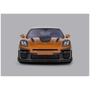 Pieza de automóvil de fibra de carbono seca para Porsche Panamera Upgrade <span class=keywords><strong>Aulen</strong></span> Design Body Kit Front Lip Rear Difusor Side SkirtsTuning Aero - Product Image 1