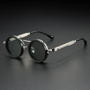 Lunettes de soleil polarisées artisanales Shady Rays UV400 pour la pêche, réglables en aluminium et magnésium, avec verres dégradés pour l'extérieur et fonction de gradation de la teinte - Product Image 3