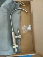 Vente en gros robinet de cuisine 304 acier inoxydable brossé cuisine salle de bain poignée robinet osmose inverse filtre purificateur d'eau potable
