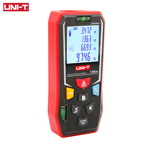 UNI-T lazer mesafe ölçer LM70e + LM150e + 70m 150m lazer telemetre elektronik cetvel telemetre mezura - Product Image 3