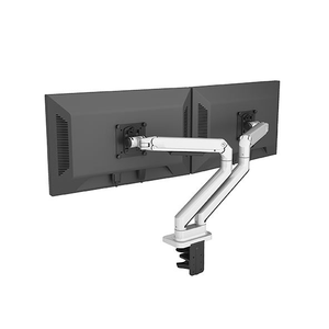 <span class=keywords><strong>Support</strong></span> de <span class=keywords><strong>bureau</strong></span> en aluminium pour deux moniteurs, bras réglable pour <span class=keywords><strong>double</strong></span> écran, <span class=keywords><strong>support</strong></span> de moniteur réglable avec ressort à gaz - Product Image 1