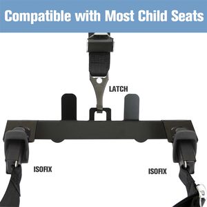 Support de siège enfant couleur personnalisée en acier, accessoires intérieurs automobile, interface de fixation <span class=keywords><strong>2</strong></span>-en-<span class=keywords><strong>1</strong></span> - Product Image 2