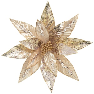 Têtes de fleurs artificielles, 50 pièces, fausses fleurs, pour noël, vente en gros - Product Image 4