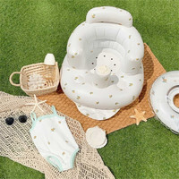 Canapé gonflable portable moderne en PVC 2026 pour bébé, chaise multifonctionnelle pour tout-petit avec support dorsal