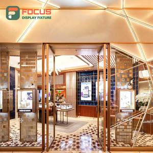 Vitrina de Vidrio para Joyería con Iluminación LED de Alta Calidad, Mostrador de Joyería de Madera, Vitrina de Joyería de Lujo Premium - Product Image 4