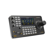 Controlador de Joystick para Transmisión POE AVMATRIX PKC3500 de 5 Pulgadas |   Control de Cámara IP PTZ, Soporte de Decodificación de Video, Versión NDI Opcional