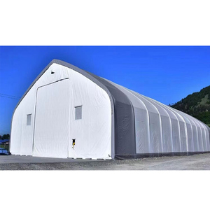 Tentes <span class=keywords><strong>de</strong></span> <span class=keywords><strong>stockage</strong></span> commerciales modernes robustes en acier Q235 imperméables pour chantier <span class=keywords><strong>de</strong></span> construction et parking - Product Image 1