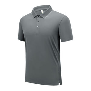 Camiseta Polo Personalizada de Nailon de Manga Corta, Color Sólido, Uniforme de Trabajo, Uso Diario - Product Image 2