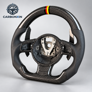Volante Deportivo Personalizado en Forma de F1 de Cuero para Fibra de Carbono con Palancas de Cambio para Supra A90/A91 GR Mk5 G8, Listo para Usar - Product Image 2
